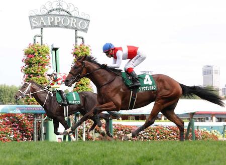 【札幌２歳Ｓ】池添　ショウナンガルフが一番星で重賞１００勝！「素晴らしく、長くいい脚を使ってくれた」