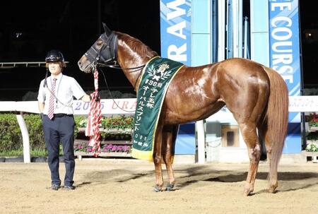 　テレ玉杯オーバルスプリントを制したサンライズフレイム