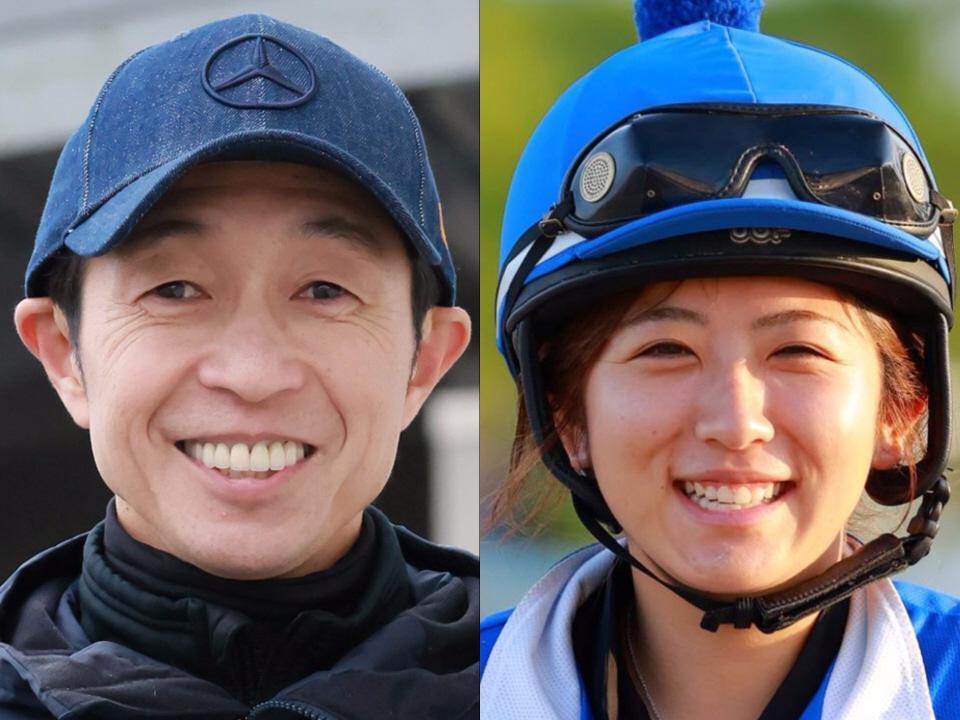 　武豊（左）と今村聖奈