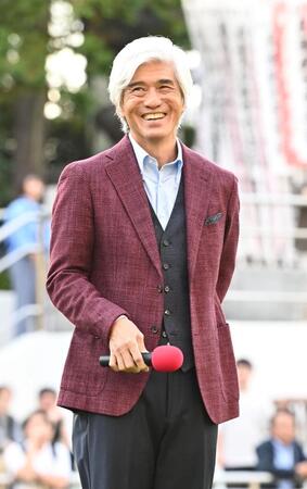 　トークショーを行った佐藤浩市（撮影・持木克友）