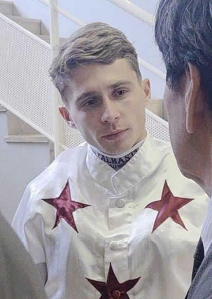 　凱旋門賞ではキジサナに騎乗するプーシャン