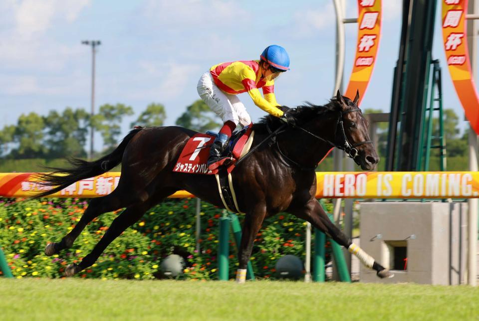 　２２年の神戸新聞杯を制したジャスティンパレス