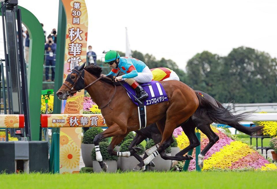 　秋華賞を制したエンブロイダリー＝１０月１９日