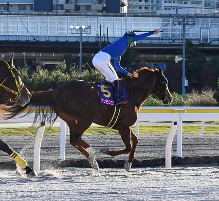 　ＪＢＣレディスクラシックを制したアンモシエラ（撮影・持木克友）