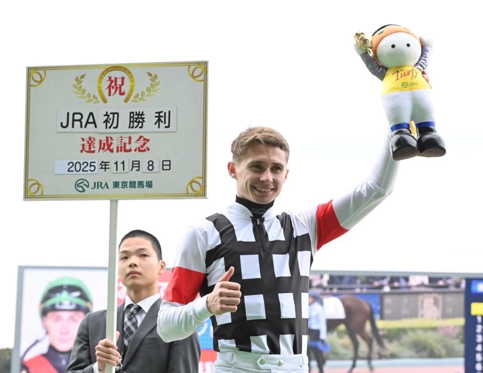 　１Ｒ２歳未勝利でＪＲＡ初勝利を挙げたプーシャン