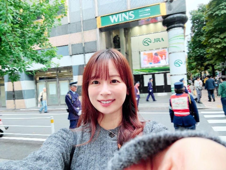 　ＷＩＮＳの観戦もお気に入りです♡