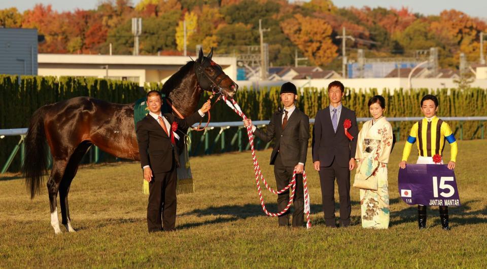 　マイルＣＳを制したジャンタルマンタル（撮影・石湯恒介）
