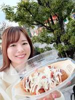 　年末までの期間限定たこやきです