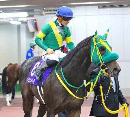 　２着となり引き揚げるウィルソンテソーロ