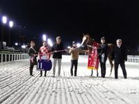 　船橋記念連覇を達成したエンテレケイア