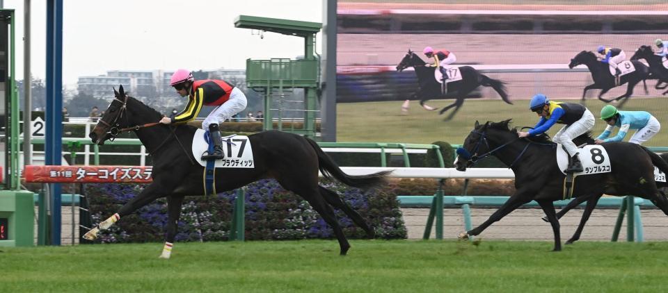 　デビューを飾ったプラウディッツ（撮影・持木克友）