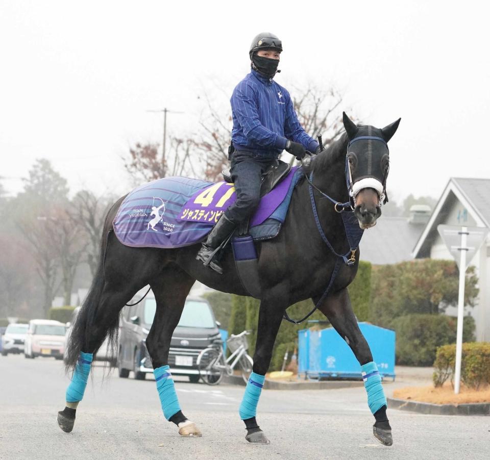 　デビュー３連勝でのＧ１制覇を目指すジャスティンビスタ