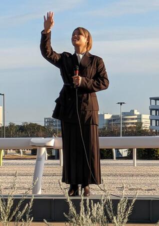 　イベントに登場した阿部詩