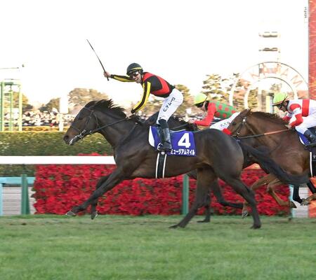 　有馬記念でＧ１・２勝目を挙げたミュージアムマイル