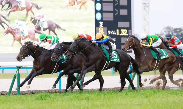 京都金杯】3連単109万馬券の大波乱 4番人気ブエナオンダが重賞初