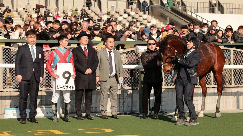　２６年初勝利を飾ったリーグナイト（撮影・石湯恒介）
