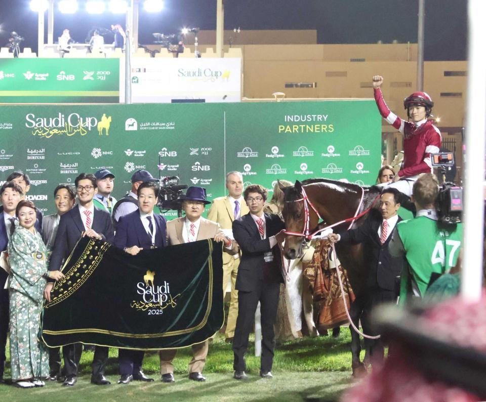 　サウジＣを制したフォーエバーヤング（２０２５年２月）