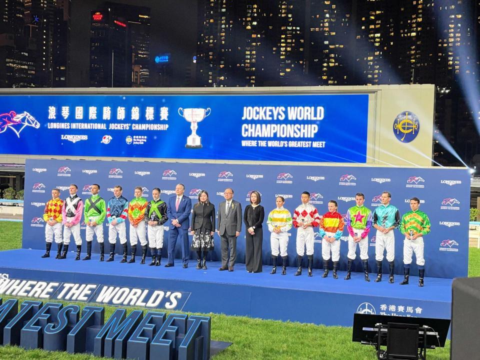 　豪華メンバーがそろった昨年のロンジン・インターナショナル・ジョッキーズ・チャンピオンシップ