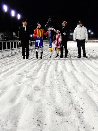 報知グランプリカップを制したグロリアムンディ