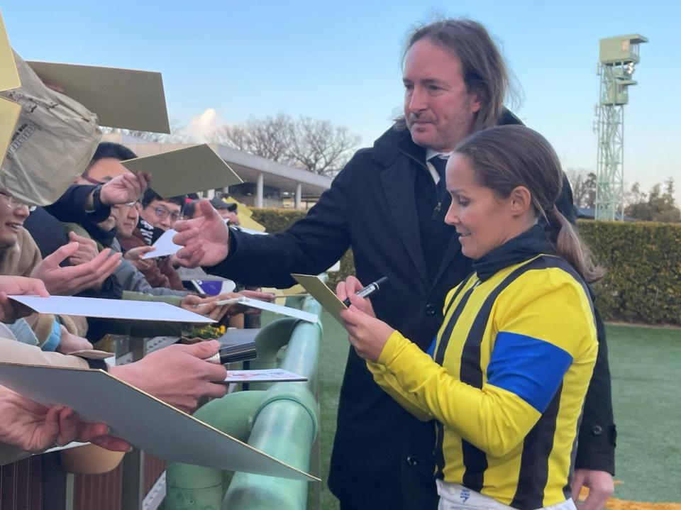 この日４勝を挙げたレイチェル・キング騎手