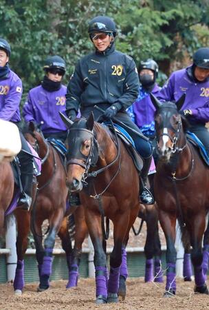 　重賞初Ｖを狙うダノンフィーゴ（撮影・石湯恒介）