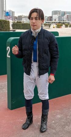 　ＪＲＡ初参戦する安藤洋（撮影・村上英明）