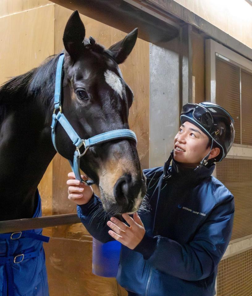 　昨年と同じコンビで連覇を狙うエイシンフェンサーと川又（撮影・石湯恒介）