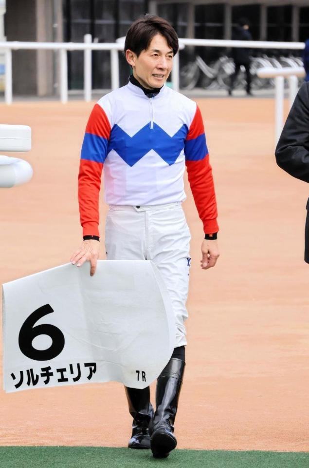 復帰後、初勝利を挙げた幸騎手