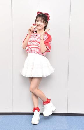 佐賀記念をＰＲする大原萌さん