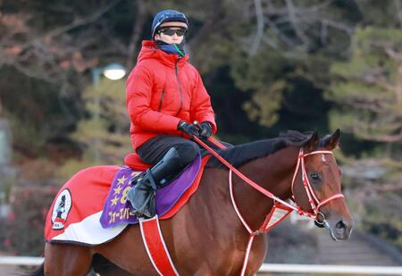 　フォーエバーヤングとサウジＣ連覇を狙う坂井瑠星（撮影・石湯恒介）