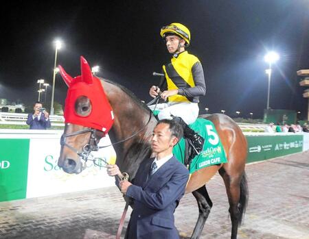 　モレイラとのコンビで臨んだルクソールカフェは５着（撮影・平松さとし）