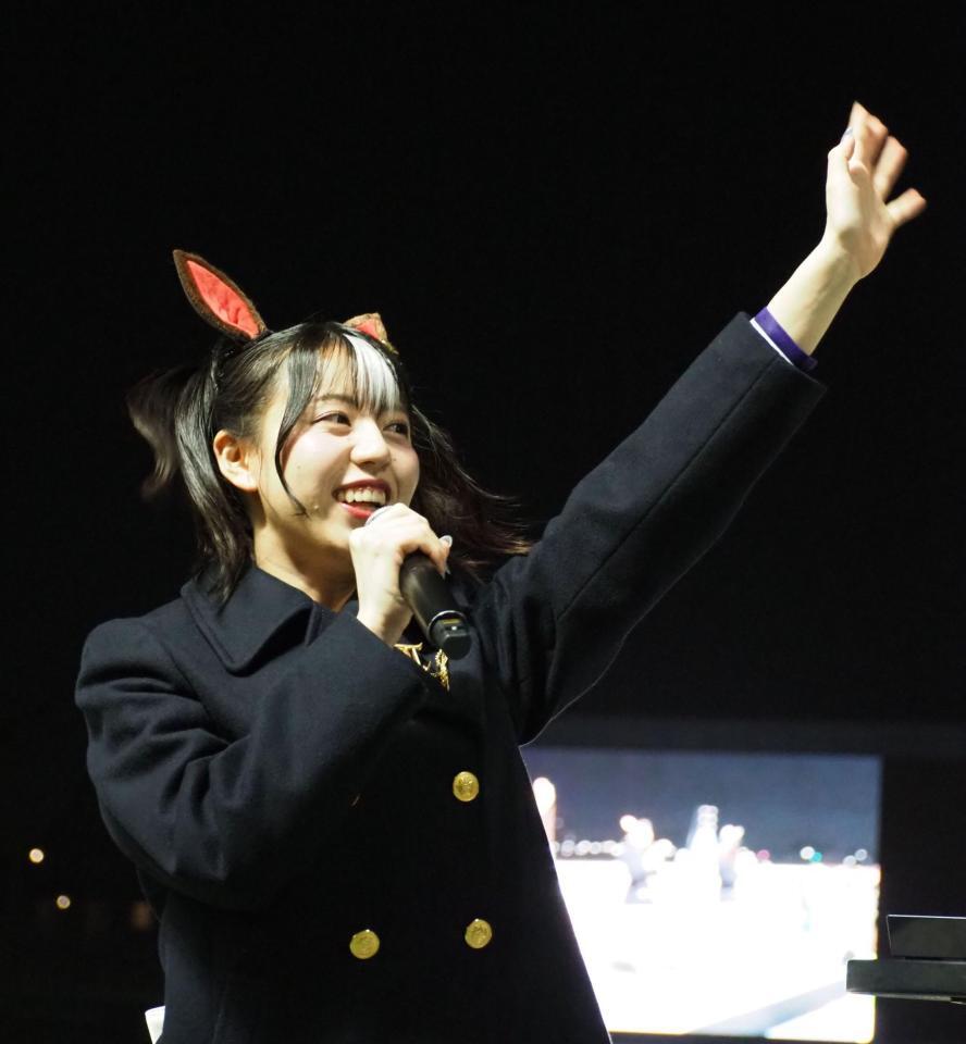 「ウマ娘　プリティーダービー」でグランアレグリア役を務める夏目妃菜