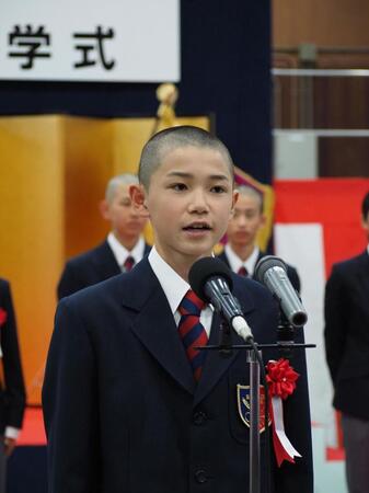 ＪＲＡ競馬学校に騎手課程45期生として入学した五十嵐翼さん