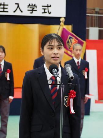 ＪＲＡ競馬学校の騎手課程第45期生として入学した山田向日葵さん