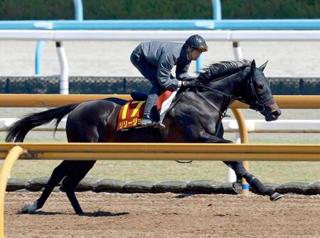 　栗東ＣＷで抜群のスピードを誇示したリリージョワ（撮影・石湯恒介）