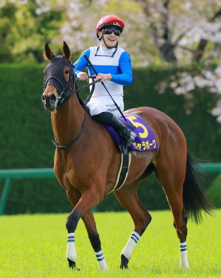 　２着に敗れたギャラボーグ