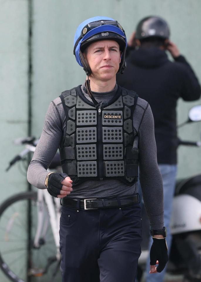 　美浦を訪れたレーン