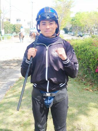 ＪＧ１初騎乗が決まった水沼元輝騎手