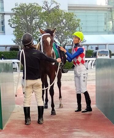 南関東２６年度最初の新馬勝ちとなったキョウエイアカギ