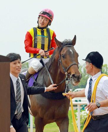 　２着に敗れたヴェルテンベルク（撮影・石湯恒介）