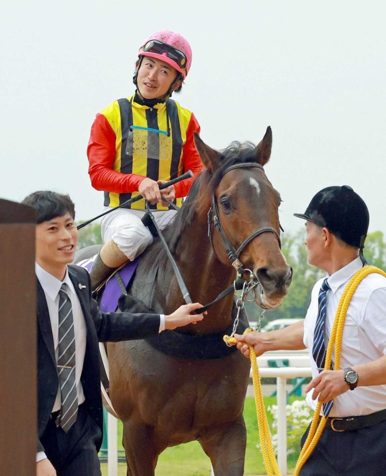　２着に敗れたヴェルテンベルク（撮影・石湯恒介）