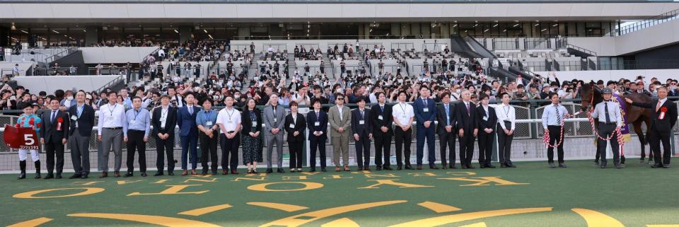京都新聞杯を制したコンジェスタス（撮影・石湯恒介）
