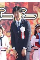 プレゼンターを務めた鈴木憲和農水大臣（撮影・佐々木彰尚）