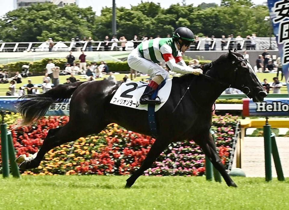 　５Ｒメイクデビュー東京を勝ったフィリオソラーレ