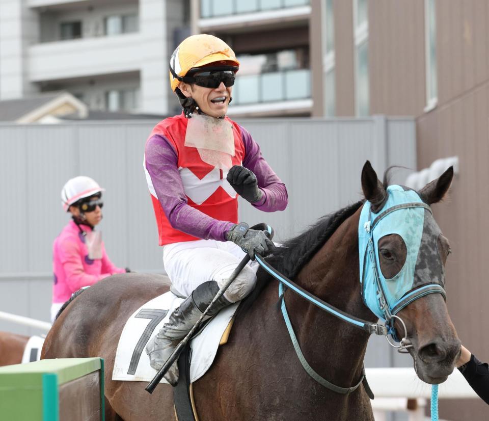 １８００勝を達成した和田讓治騎手