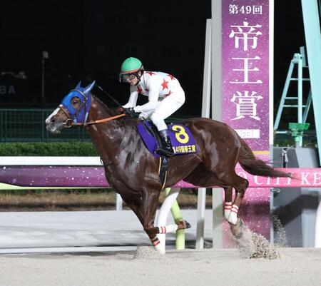 帝王賞を制したミッキーファイトと戸崎