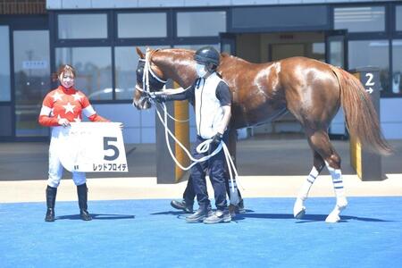 今年のＪＲＡ５勝目を挙げた河原田菜々