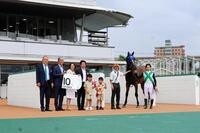 初勝利を挙げたソフトバンク柳田悠岐選手の所有馬ベンティガオルサ