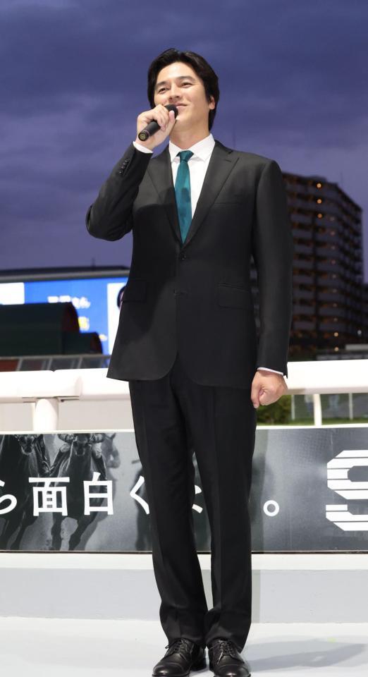 川崎競馬公式アンバサダーに就任した要潤