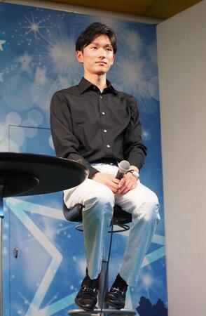 「ＪＲＡジョッキーズトークステージ」に登場した坂井瑠星